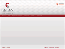 Tablet Screenshot of faganengineers.com